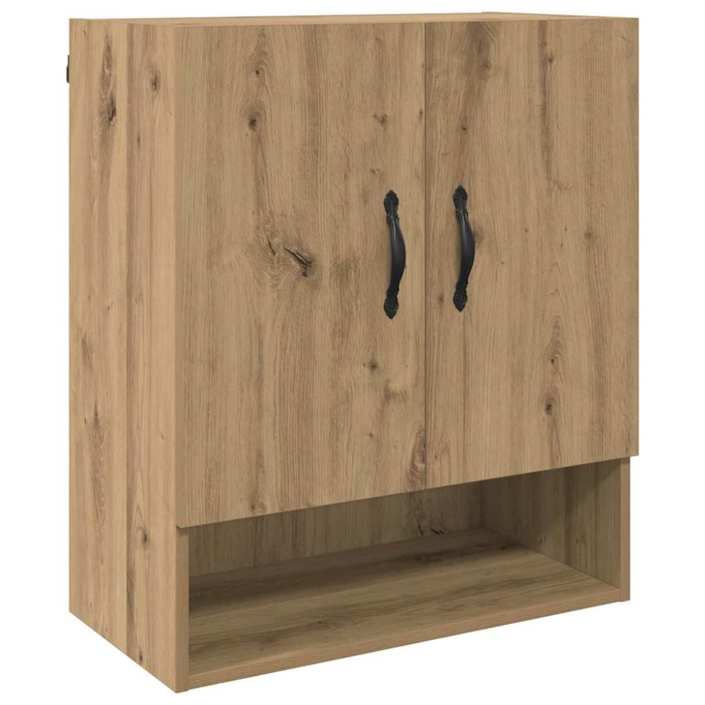 Produktbild för Väggmonterat skåp Artisan Ek 60 x 31 x 70 cm Konstruerat trä