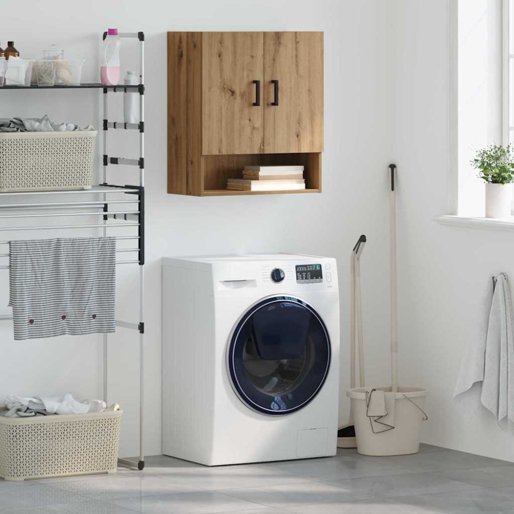 Produktbild för Väggskåp artisan ek 60 x 31 x 70 cm Konstruerat trä