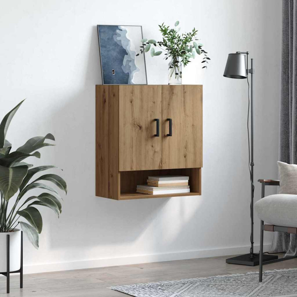 Produktbild för Väggskåp artisan ek 60 x 31 x 70 cm Konstruerat trä