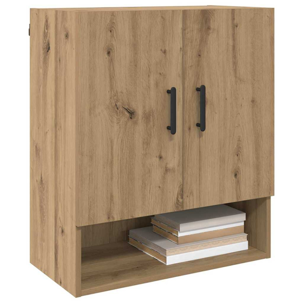 Produktbild för Väggmonterat skåp Artisan Ek 60 x 31 x 70 cm Konstruerat trä