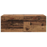 Produktbild för Väggmonterat skåp Väggmonterad Gammalt trä 100 x 36,5 x 35 cm