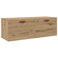 Produktbild för Väggmonterat skåp Artisan Ek 100 x 36,5 x 35 cm Konstruerat trä