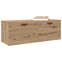 Produktbild för Väggmonterat skåp Artisan Ek 100 x 36,5 x 35 cm Konstruerat trä