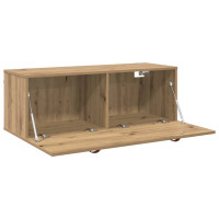 Produktbild för Väggmonterat skåp Artisan Ek 100 x 36,5 x 35 cm Konstruerat trä