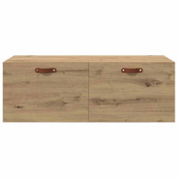 Produktbild för Väggmonterat skåp Artisan Ek 100 x 36,5 x 35 cm Konstruerat trä