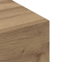 Produktbild för Väggmonterat skåp Artisan Ek 100 x 36,5 x 35 cm Konstruerat trä