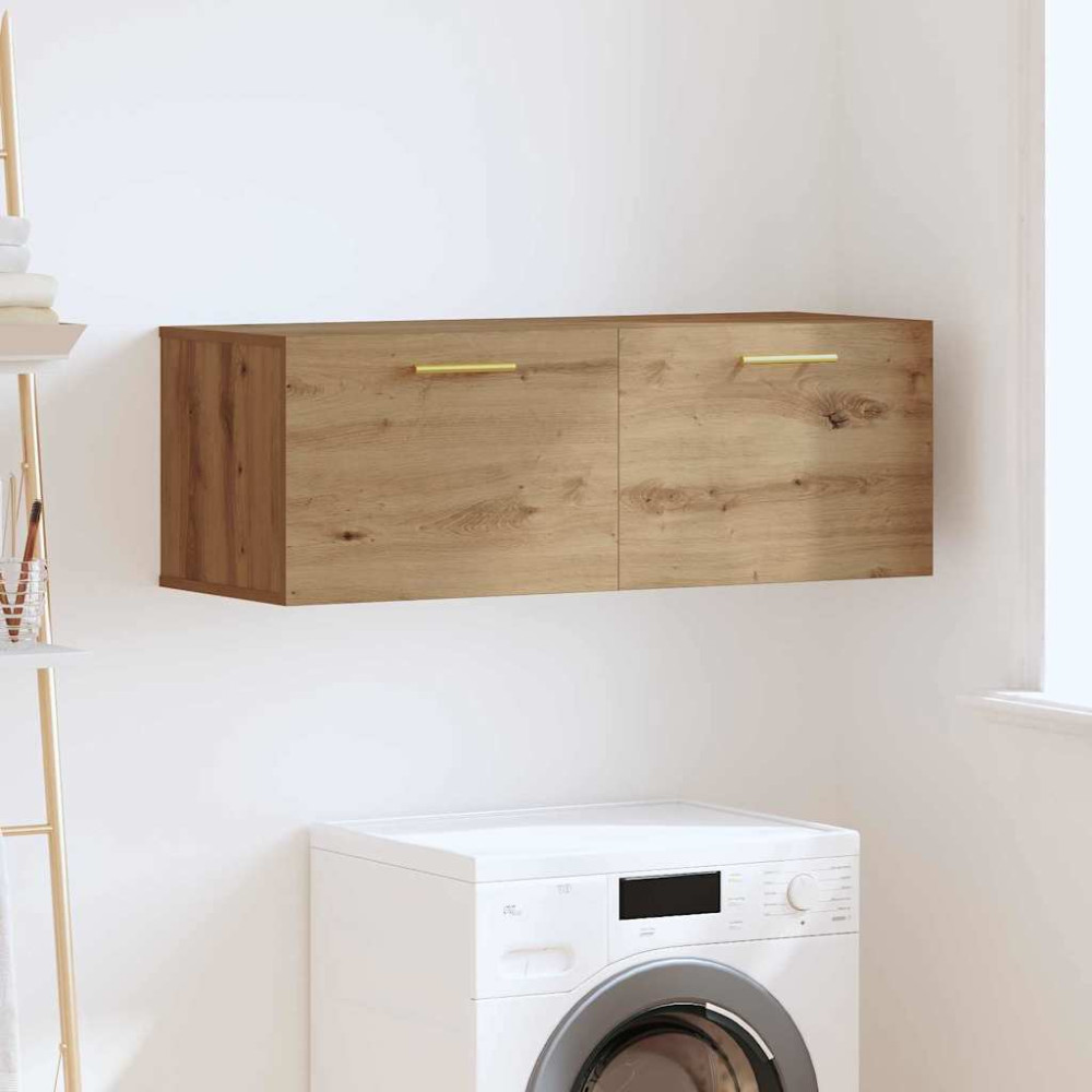 Produktbild för Väggskåp artisan ek 100 x 36.5 x 35 cm Konstruerat trä