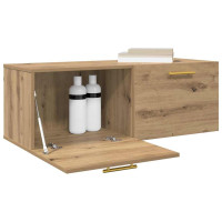 Produktbild för Väggskåp artisan ek 100 x 36.5 x 35 cm Konstruerat trä