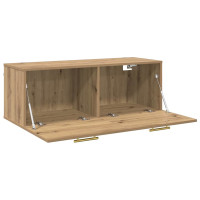 Produktbild för Väggskåp artisan ek 100 x 36.5 x 35 cm Konstruerat trä