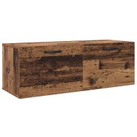 Produktbild för Väggmonterat skåp Väggmonterad Gammalt trä 100 x 36,5 x 35 cm