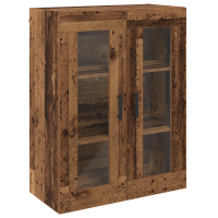 Produktbild för Sideboard Gammalt trä 69,5 x 34 x 90 cm Konstruerat trä