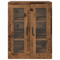 Produktbild för Sideboard Gammalt trä 69,5 x 34 x 90 cm Konstruerat trä