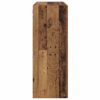 Produktbild för Sideboard Gammalt trä 69,5 x 34 x 90 cm Konstruerat trä