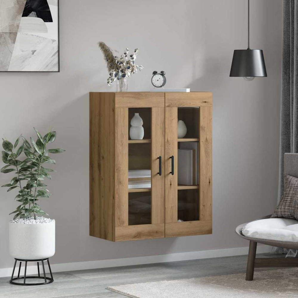 Produktbild för Sideboard Artisan Ek 69,5 x 34 x 90 cm Konstruerat trä