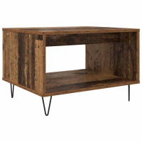 Produktbild för Kaffeebord Gammalt trä 60 x 50 x 40 cm Konstruerat trä