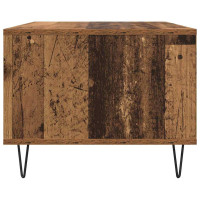 Produktbild för Kaffeebord Gammalt trä 60 x 50 x 40 cm Konstruerat trä