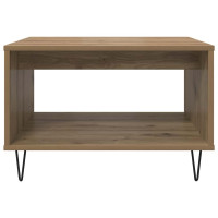 Produktbild för Kaffeebord artisan ek 60 x 50 x 40 cm Konstruerat trä