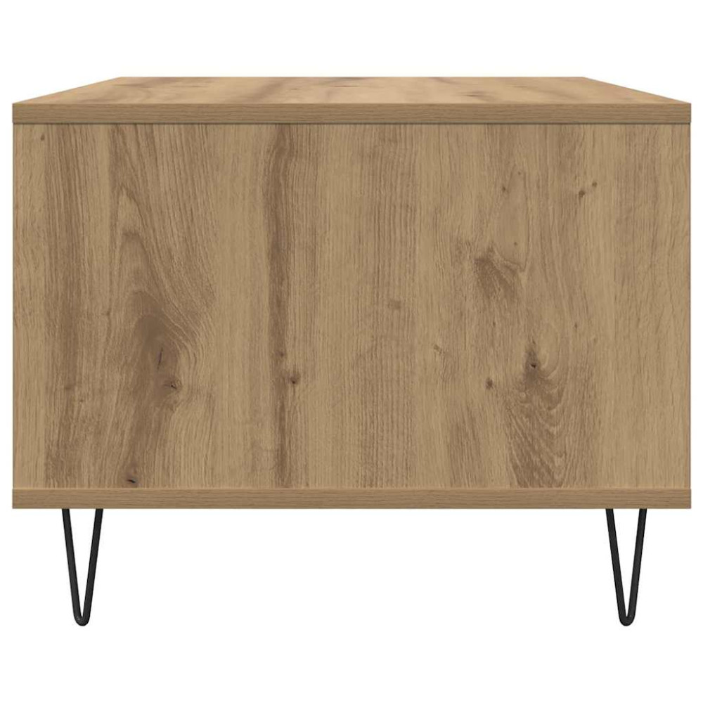 Produktbild för Kaffeebord artisan ek 60 x 50 x 40 cm Konstruerat trä