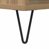 Produktbild för Kaffeebord artisan ek 60 x 50 x 40 cm Konstruerat trä
