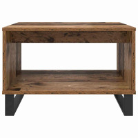 Produktbild för Kaffeebord Gammalt trä 60 x 50 x 40 cm Konstruerat trä