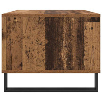 Produktbild för Kaffeebord Gammalt trä 60 x 50 x 40 cm Konstruerat trä