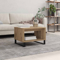 Produktbild för Kaffeebord artisan ek 60 x 50 x 40 cm Konstruerat trä