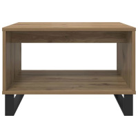 Produktbild för Kaffeebord artisan ek 60 x 50 x 40 cm Konstruerat trä