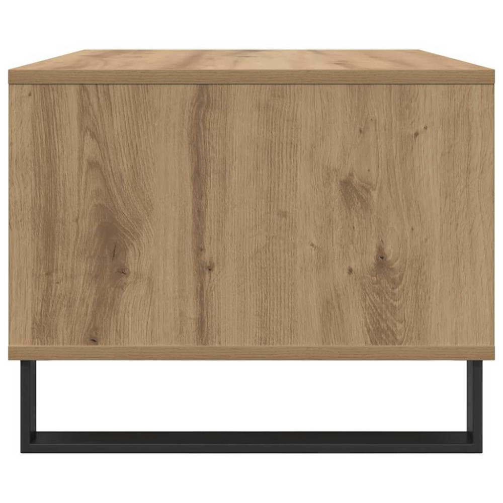 Produktbild för Kaffeebord artisan ek 60 x 50 x 40 cm Konstruerat trä