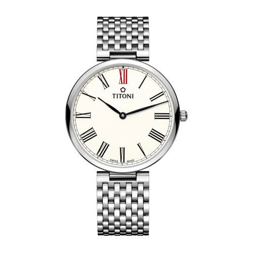 Titoni TITONI TQ52718S-608 - Quartz Klocka Herr (37MM)