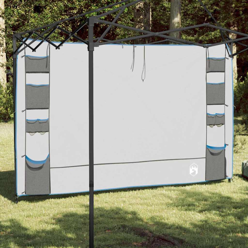 Produktbild för Hängande tältorganisator Grå och Blå 320 x 182 cm oxford