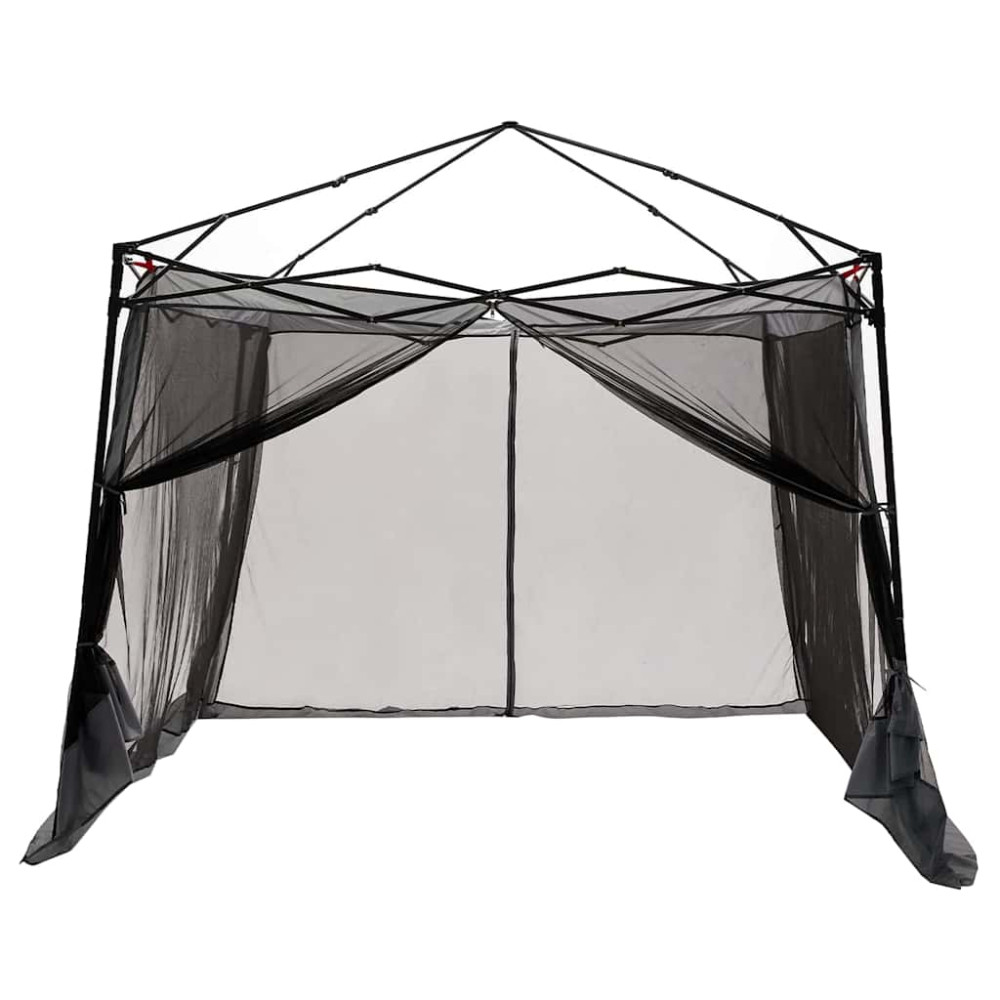 Produktbild för Innertält med tak Grå och orange 303 x 303 x 196 cm taffeta