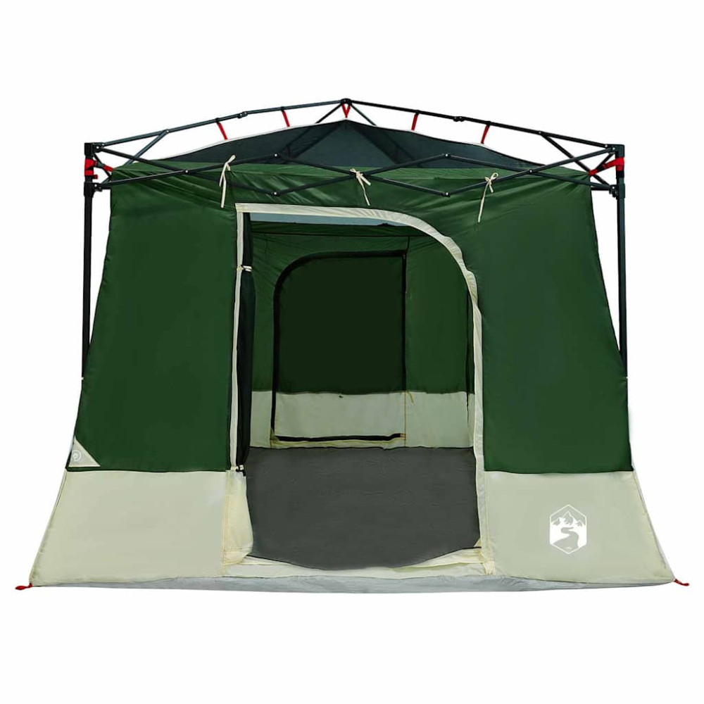 Produktbild för Innertält med tak med lagring Grön 290 x 288 x 234 cm taffeta