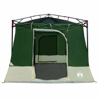 Produktbild för Innertält med tak med lagring Grön 290 x 288 x 234 cm taffeta