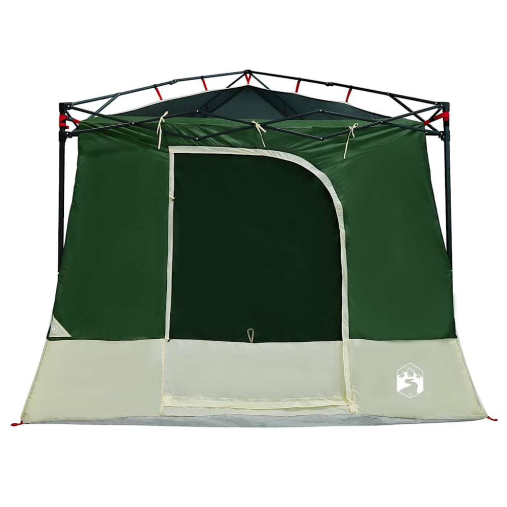 Produktbild för Innertält med tak med lagring Grön 290 x 288 x 234 cm taffeta