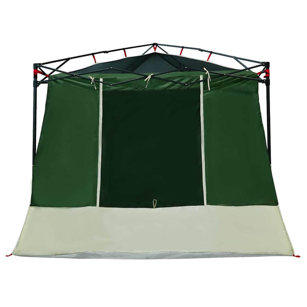 Produktbild för Innertält med tak med lagring Grön 290 x 288 x 234 cm taffeta