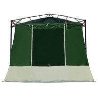 Produktbild för Innertält med tak med lagring Grön 290 x 288 x 234 cm taffeta
