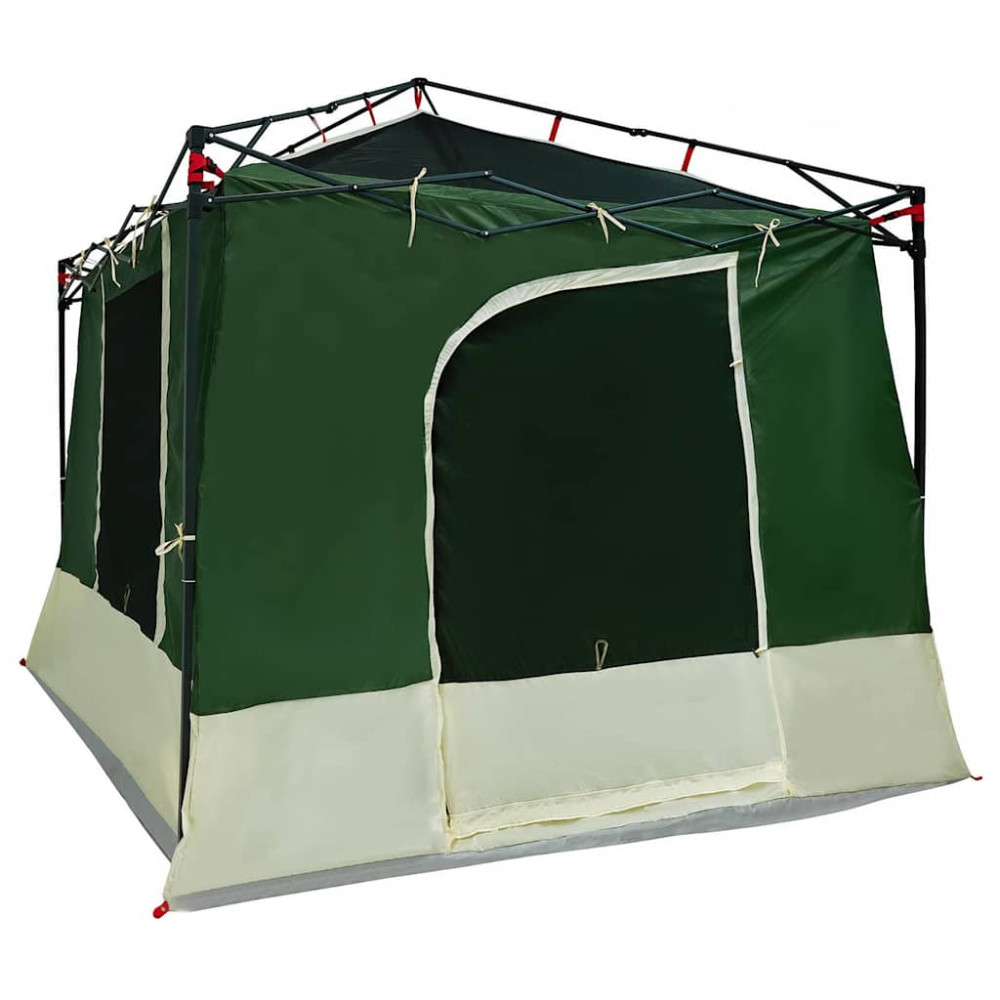 Produktbild för Innertält med tak med lagring Grön 290 x 288 x 234 cm taffeta