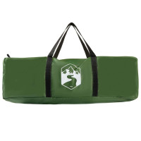 Produktbild för Innertält med tak med lagring Grön 290 x 288 x 234 cm taffeta