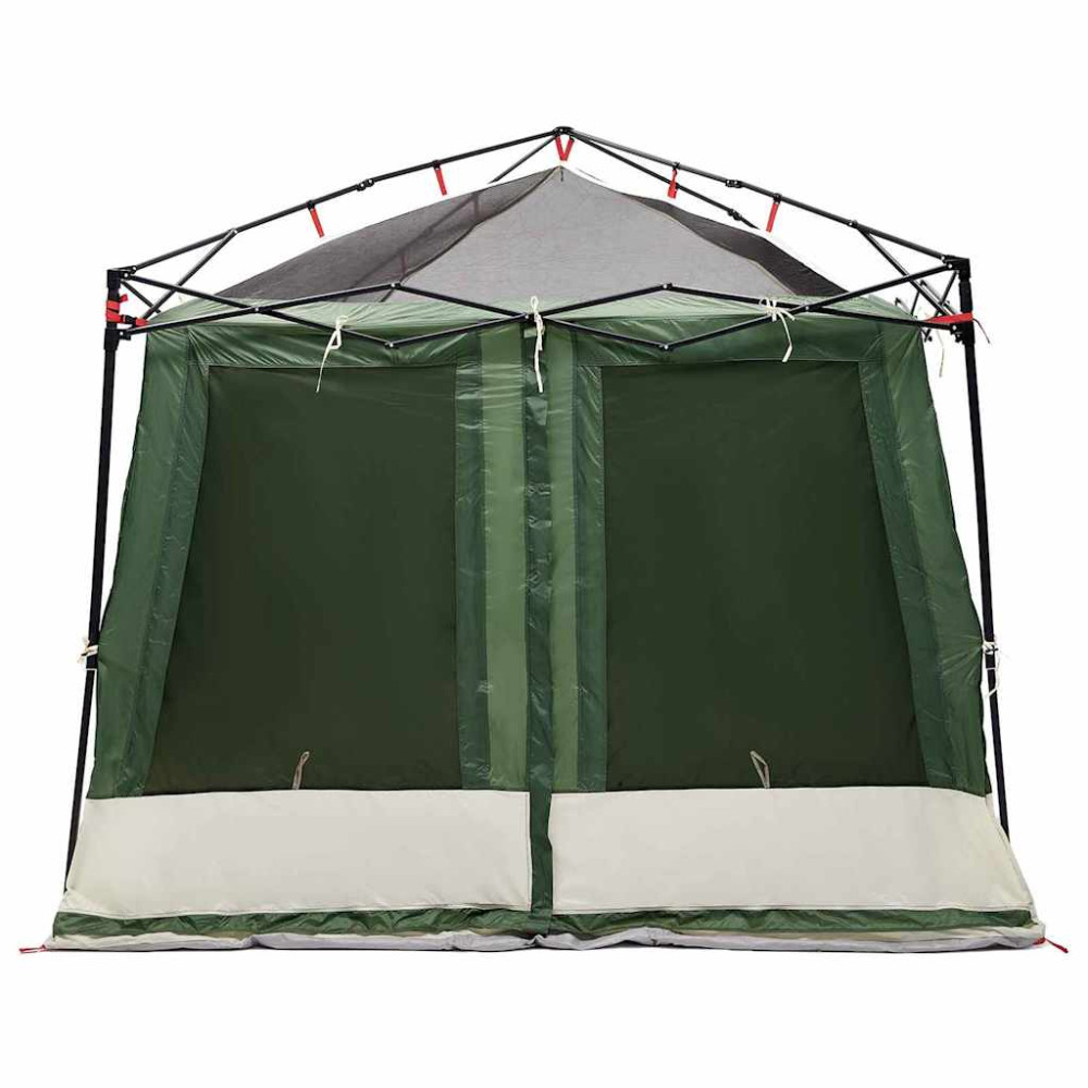 Produktbild för Innertält med tak med lagring Grön 291 x 291 x 240 cm taffeta
