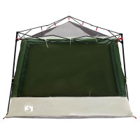 Produktbild för Innertält med tak med lagring Grön 291 x 291 x 240 cm taffeta