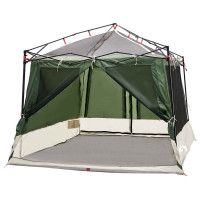 Produktbild för Innertält med tak med lagring Grön 291 x 291 x 240 cm taffeta