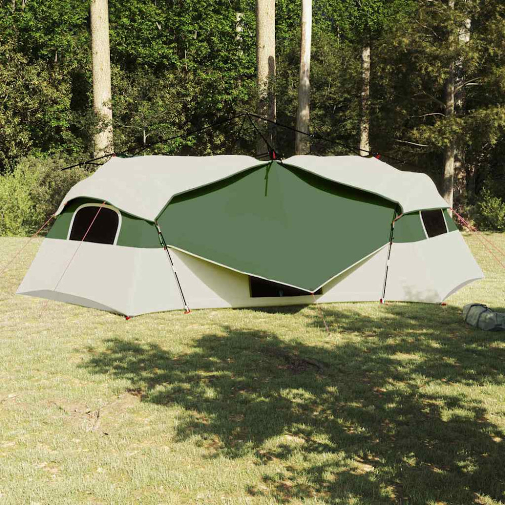 Produktbild för Innertält med tak med lagring Grön 520 x 520 x 190 cm taffeta