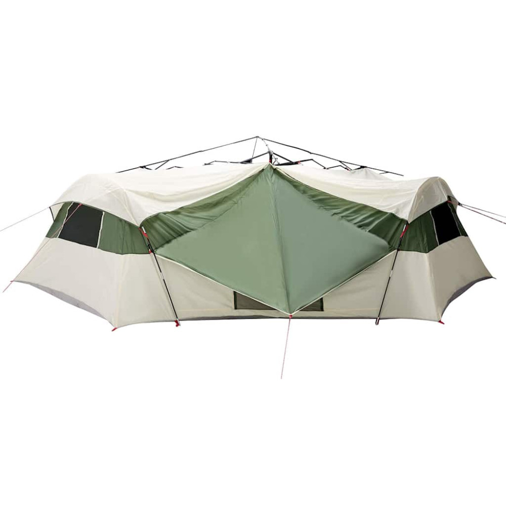 Produktbild för Innertält med tak med lagring Grön 520 x 520 x 190 cm taffeta