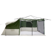 Produktbild för Innertält med tak med lagring Grön 520 x 520 x 190 cm taffeta
