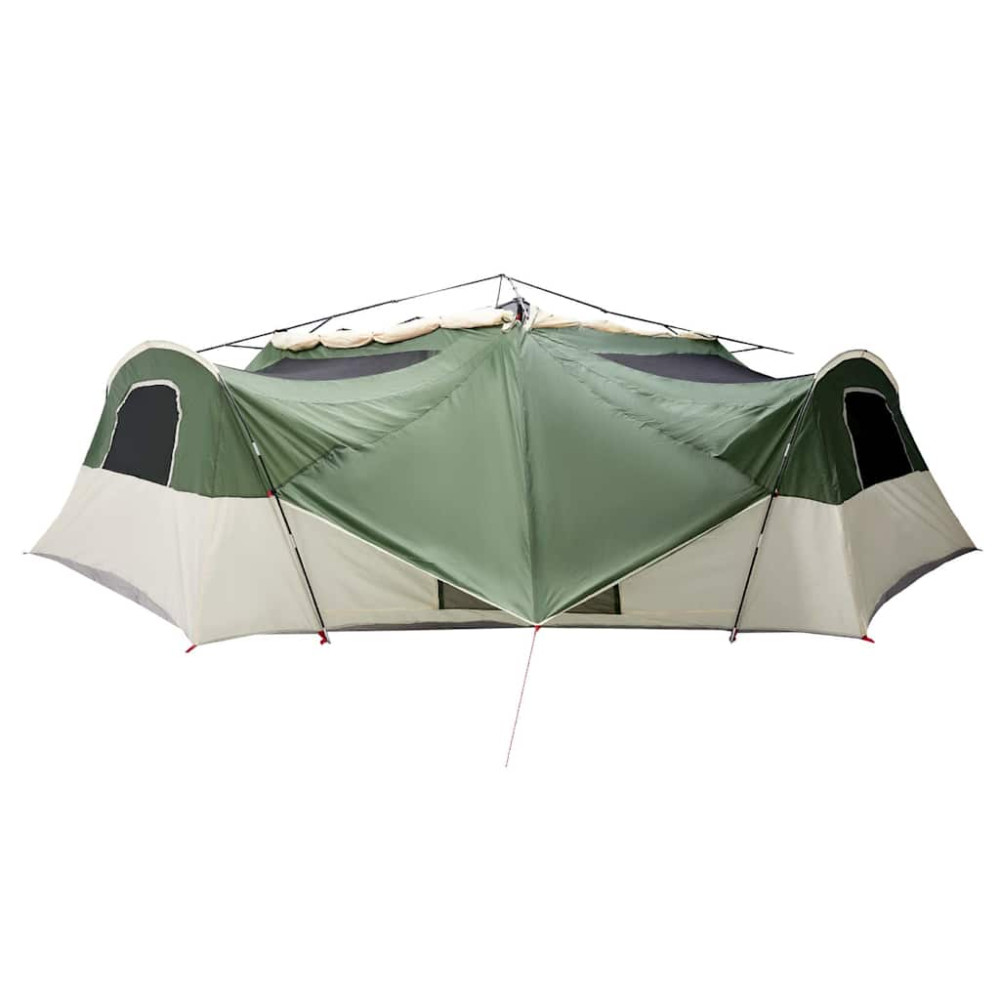Produktbild för Innertält med tak med lagring Grön 520 x 520 x 190 cm taffeta
