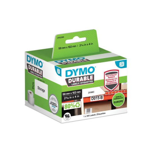 DYMO Etikett DYMO LW 59x102mm 300/fp