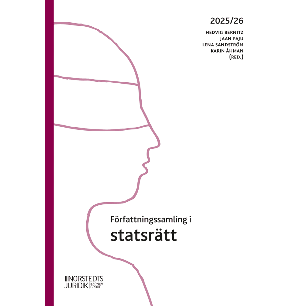 Produktbild för Författningssamling i statsrätt (häftad)