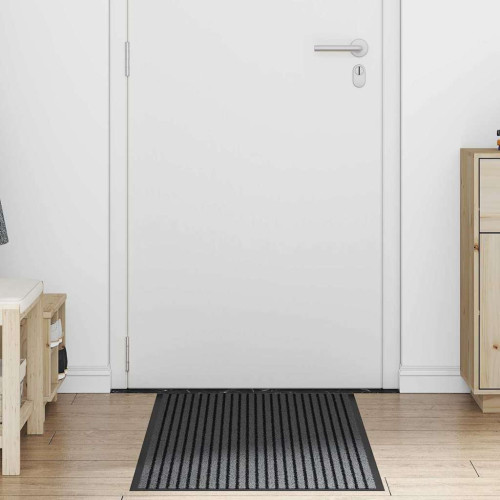 vidaXL Dörrmatta Svart 60 x 150 cm Polypropylen