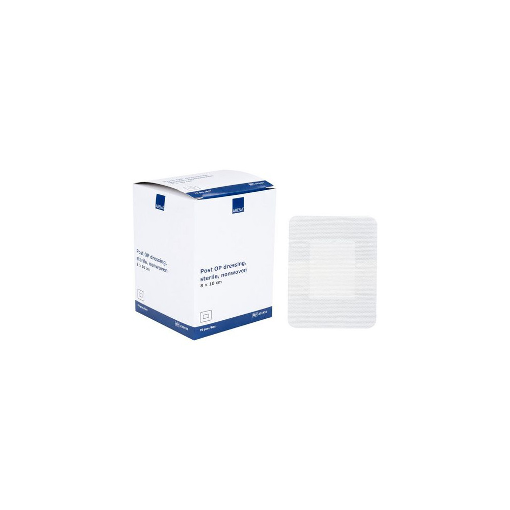 Produktbild för Förband PostOp ABENA 8x10cm 70/fp