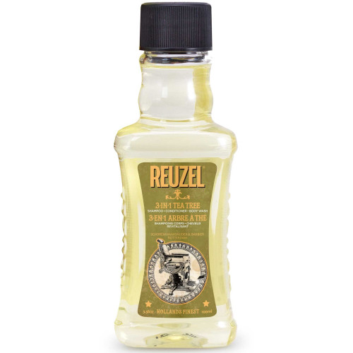 Reuzel REUZEL 3-in-1 Tea Tree Shampoo-Conditioner-Body Wash šampon pro muže 3v1 pro muže 100 ml